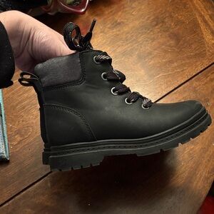 Cat & Jack Black Kids Boots